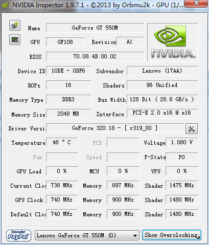 分享两款显卡超频软件Nvidia Inspector、MSIAfterburner